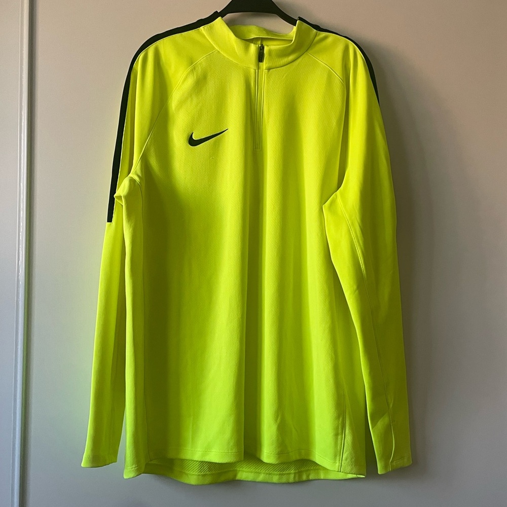 Nike Running Shirt yellow size XL